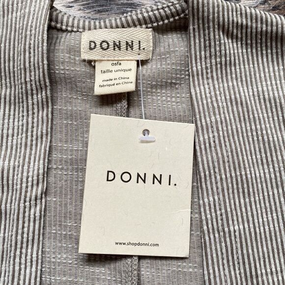 NWT Donni Sandwash Cardigan - One Size Fits All - Picture 8 of 10